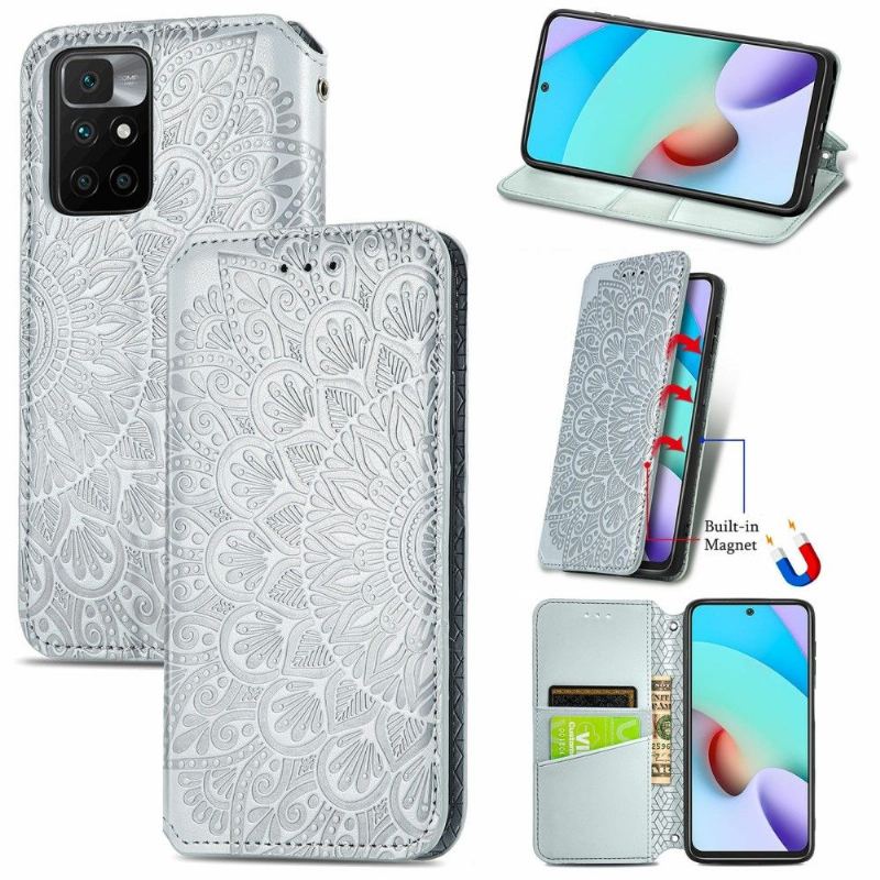 Lederhüllen Für Xiaomi Redmi 10 Flip Case Flip-chic-mandala