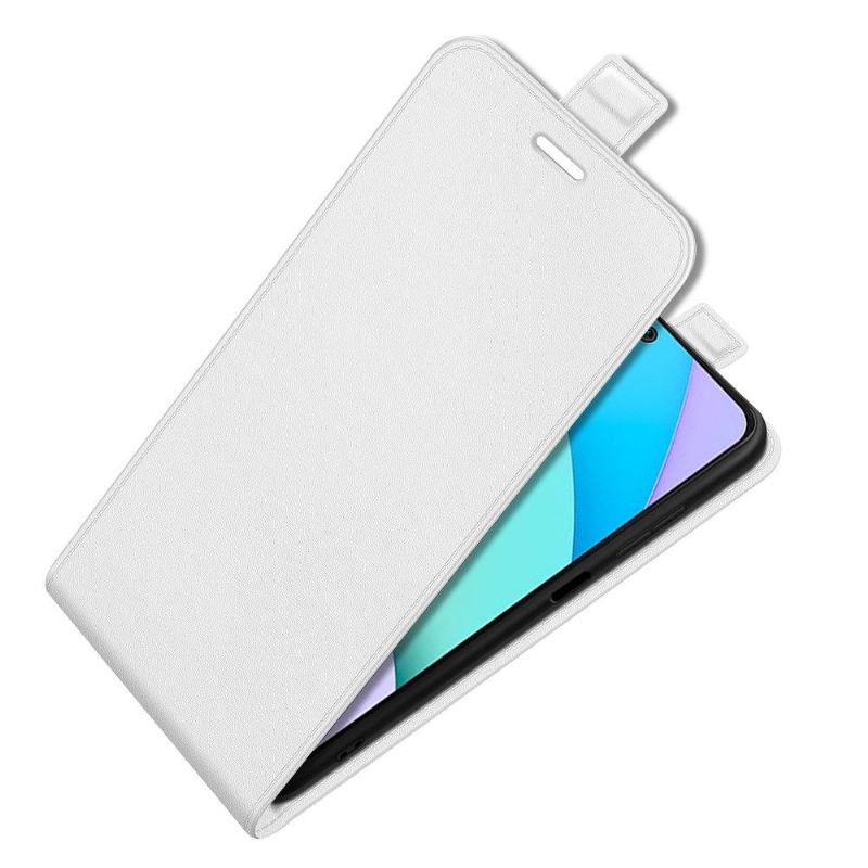 Lederhüllen Für Xiaomi Redmi 10 Flip Case Vertikales Kunstleder