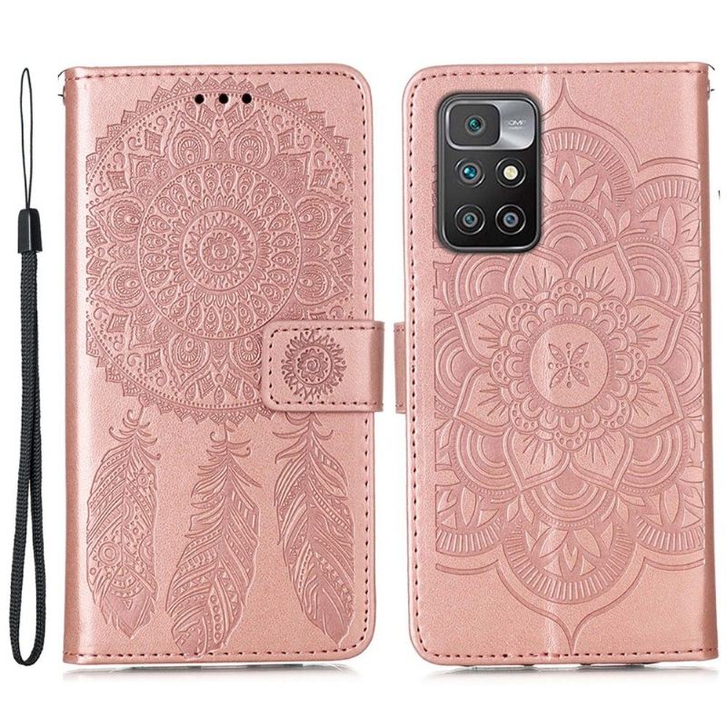 Lederhüllen Für Xiaomi Redmi 10 Traumfänger-mandala