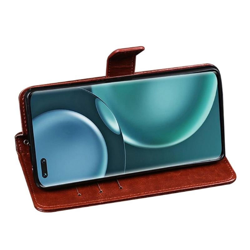 Lederhüllen Für Honor Magic 4 Pro Flip Case Idewei Folio Lederoptik