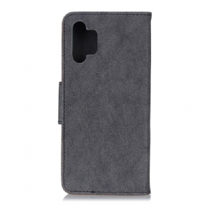 Case Für Samsung Galaxy A32 4G Edouard In Vintage-kunstleder