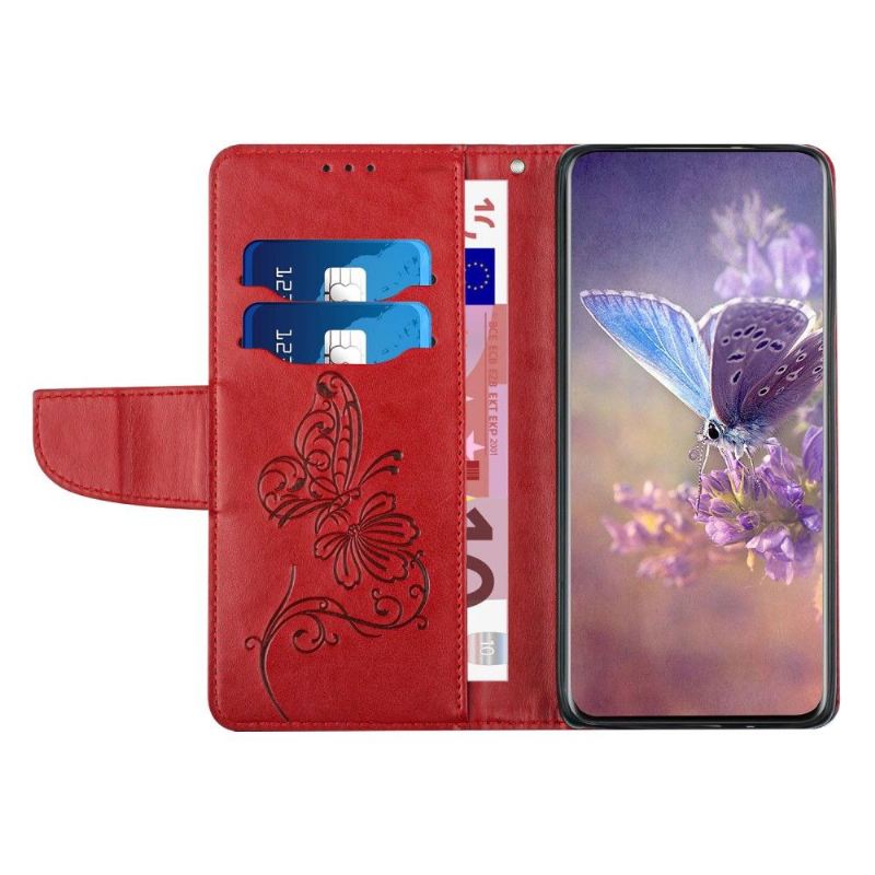 Case Für Samsung Galaxy A32 4G Flip Case Schmetterling