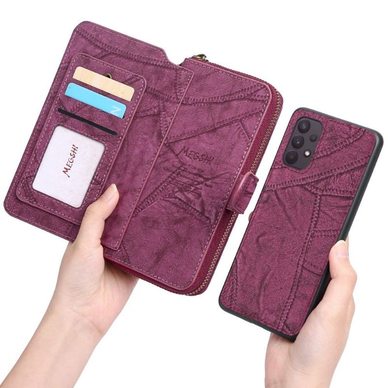 Hülle Flip Case Für Samsung Galaxy A32 4G Schutzhülle 004-serie