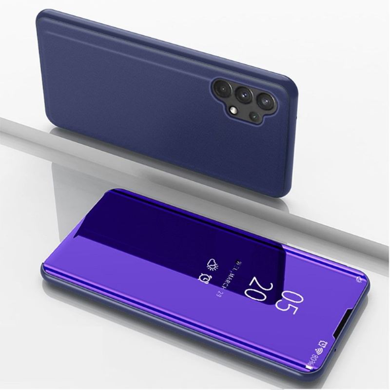 Hülle Für Samsung Galaxy A32 4G Flip Case Spiegeleffekt