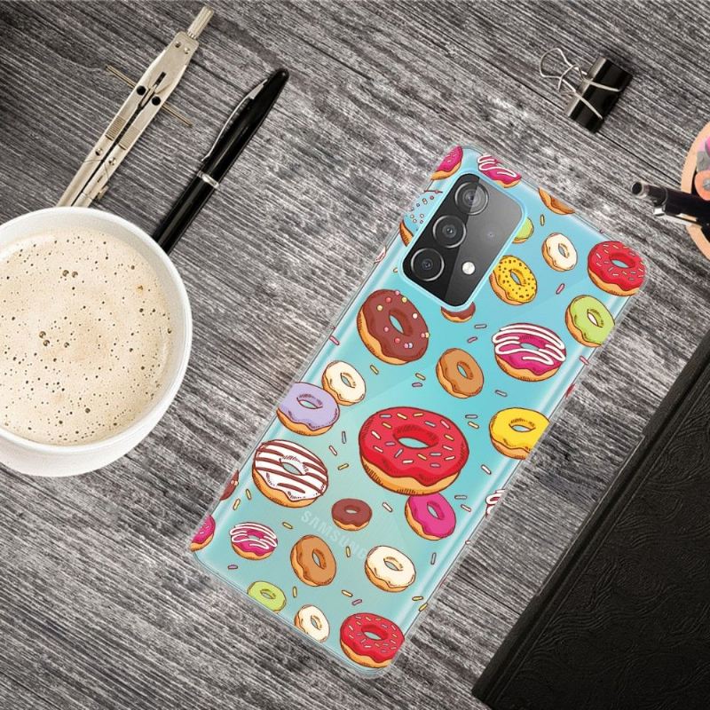 Hülle Für Samsung Galaxy A32 4G Mehrere Donuts