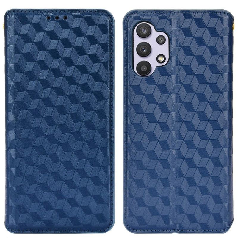 Lederhüllen Für Samsung Galaxy A32 4G Flip Case Entwurfsgeometrie