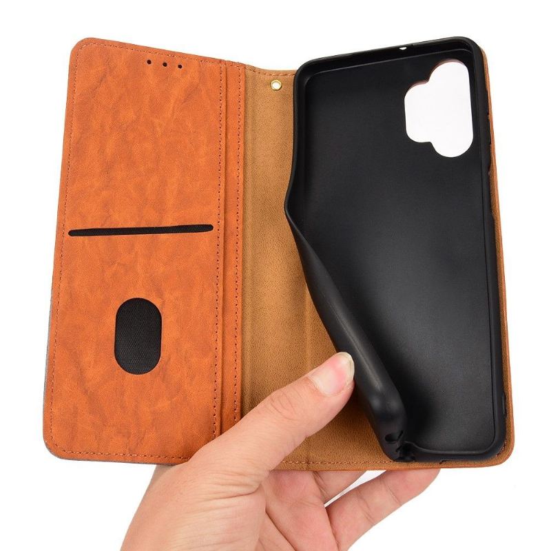 Lederhüllen Für Samsung Galaxy A32 4G Flip Case Retro Kunstleder