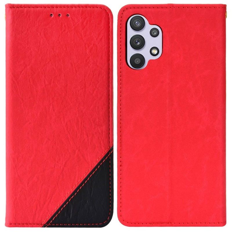 Lederhüllen Für Samsung Galaxy A32 4G Flip Case Retro Kunstleder