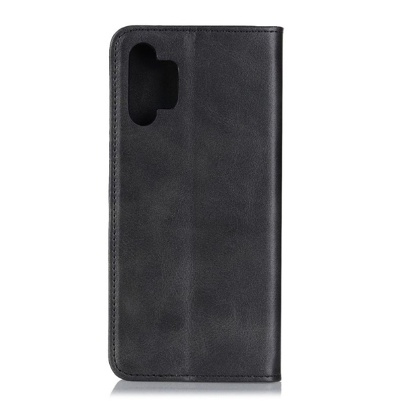 Lederhüllen Für Samsung Galaxy A32 4G Schutzhülle Flip Case Simone Gealtert