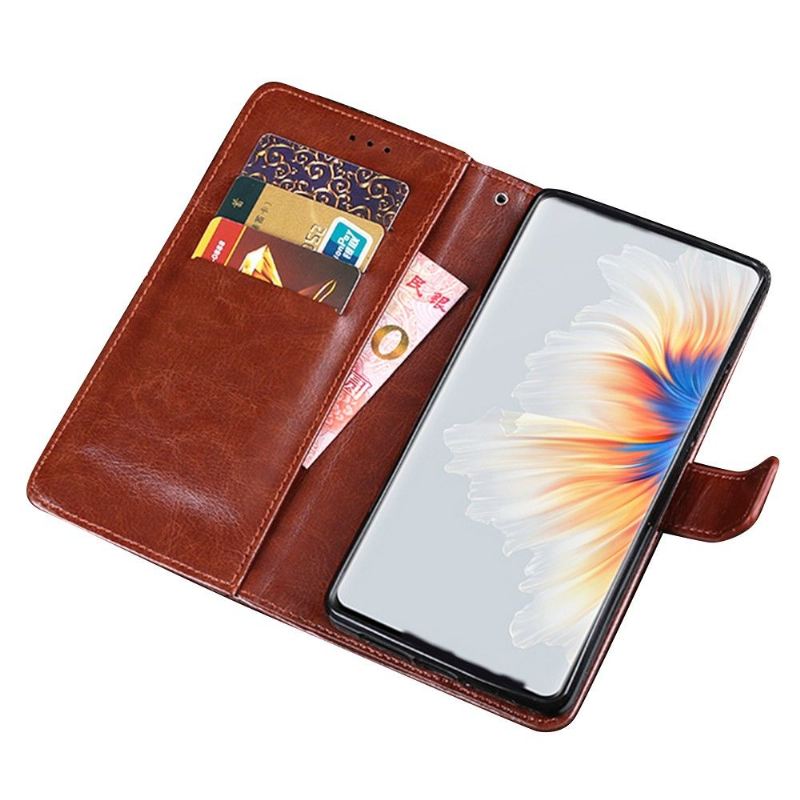 Lederhüllen Für Xiaomi Mix 4 Flip Case Idewei Folio Lederoptik