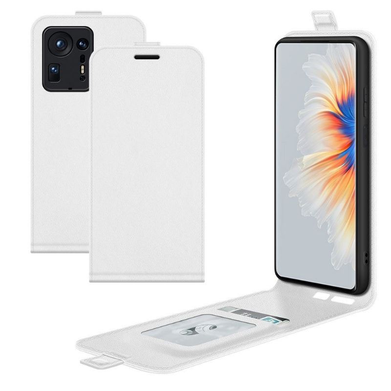 Lederhüllen Für Xiaomi Mix 4 Flip Case Vertikales Kunstleder