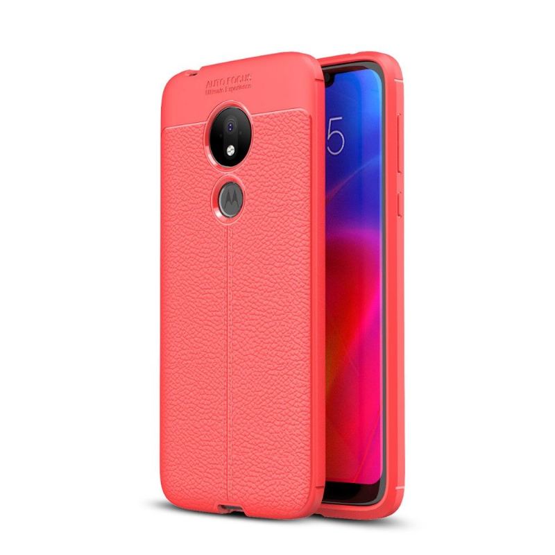 Hülle Für Motorola Moto G7 Power Finishing-gel Für Kunstleder