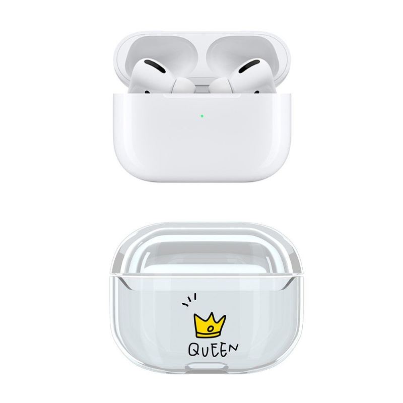 Airpods Pro Transparente Queen-Hülle