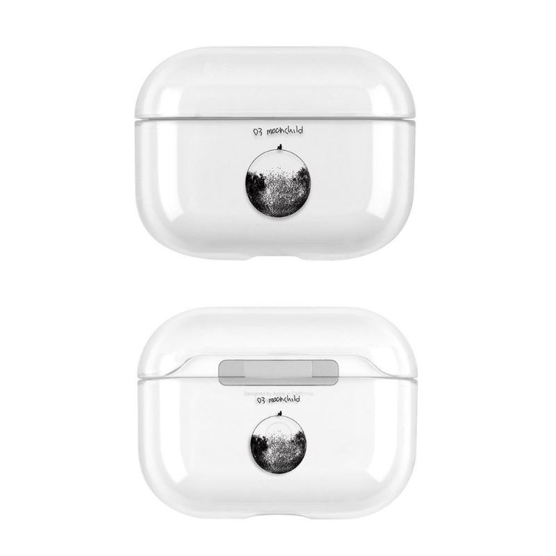 Moon Child Transparente Airpods Pro-Hülle