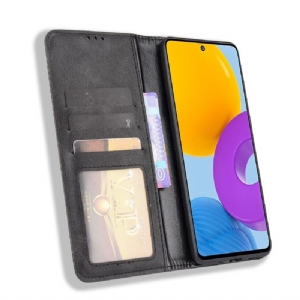 Case Für Samsung Galaxy M52 5G Leder Im Cirénius-stil