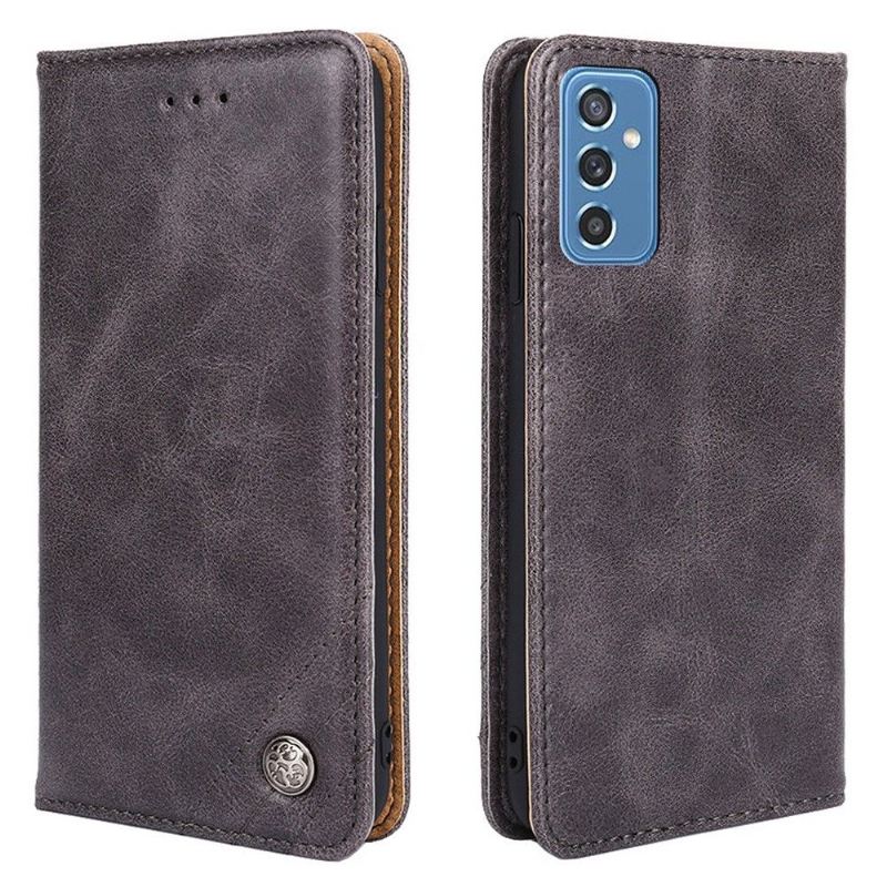 Flip Case Für Samsung Galaxy M52 5G Flip Case Flip Kartenetui Aus Kunstleder