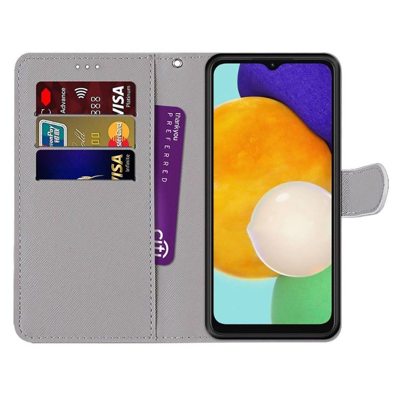 Flip Case Für Samsung Galaxy M52 5G Radioaktives Symbol