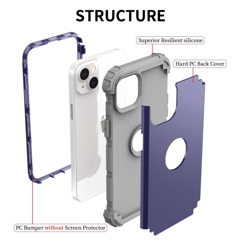 Handyhülle Für iPhone 14 Metallischer Effekt