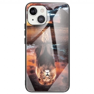 Hülle Für iPhone 14 Kitten Dream Gehärtetes Glas