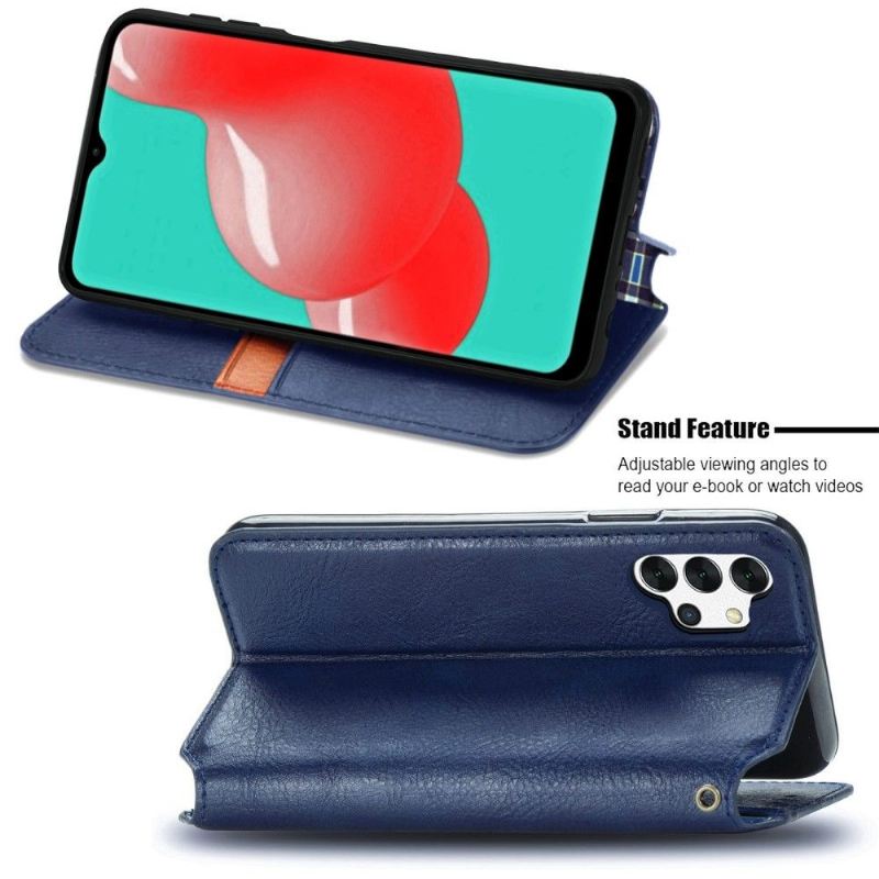 Flip Case Für Samsung Galaxy A32 5G Kartenhalter Im Kub-design