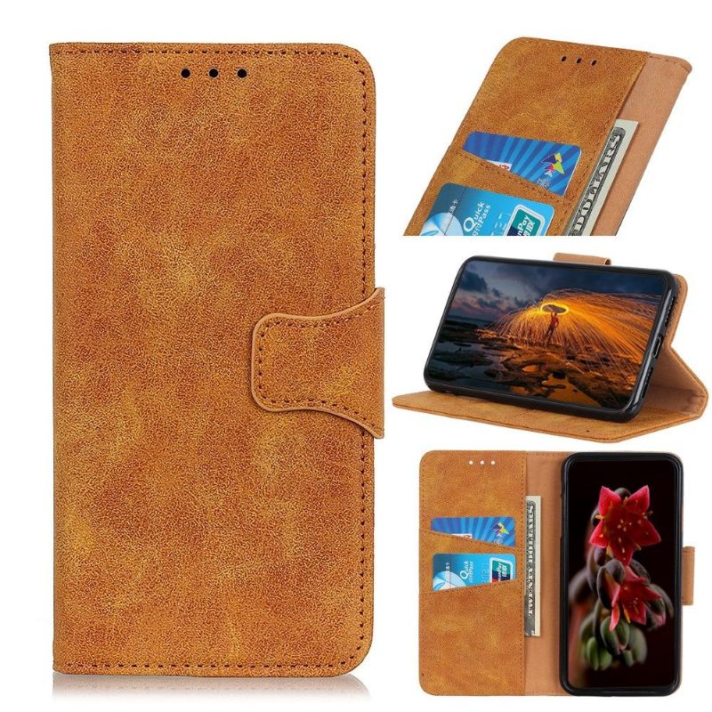 Flip Case Für Huawei Mate 30 Lite Edouard Aus Vintage-kunstleder