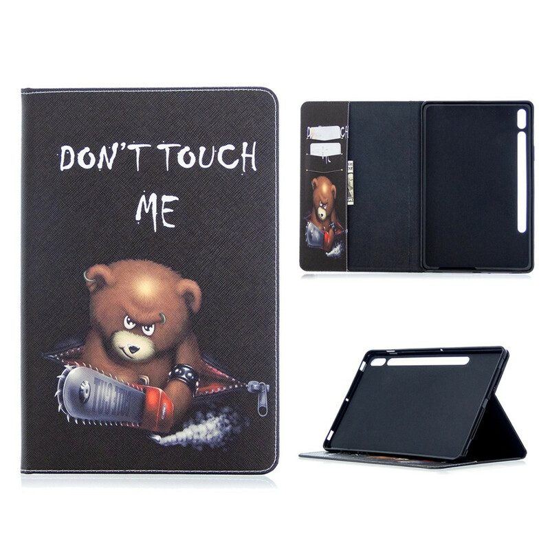 Case Für Samsung Galaxy Tab S8 / Tab S7 Gefährlicher Bär