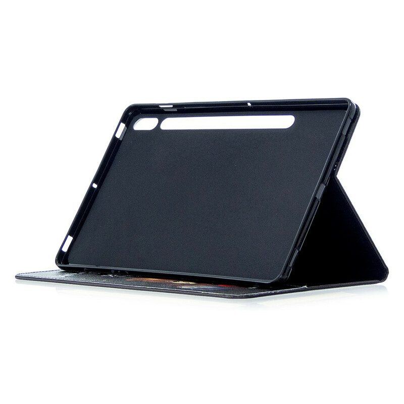 Case Für Samsung Galaxy Tab S8 / Tab S7 Gefährlicher Bär