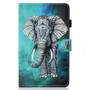 Flip Case Für Samsung Galaxy Tab S8 / Tab S7 Stammeselefant