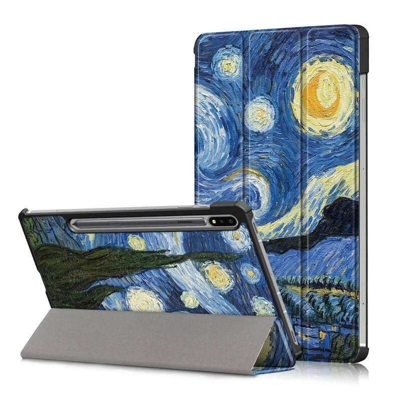 Schutzhülle Für Samsung Galaxy Tab S8 / Tab S7 Verbesserter Van Gogh