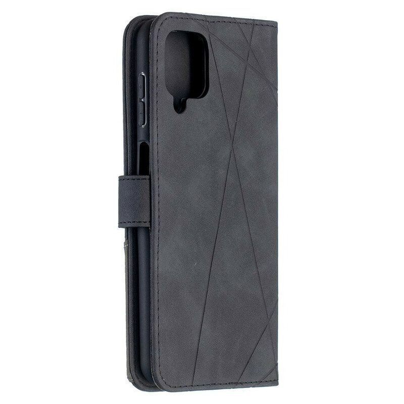 Flip Case Für Samsung Galaxy M12 / A12 Binfen-farbdreiecke