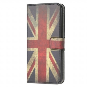 Flip Case Für Samsung Galaxy M12 / A12 England-flagge