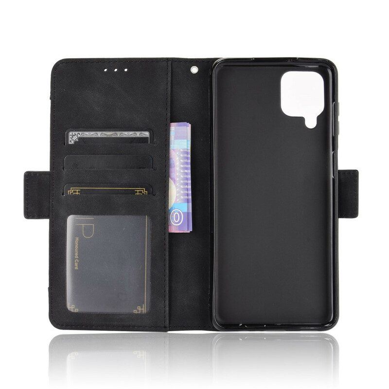 Flip Case Für Samsung Galaxy M12 / A12 Multi-card Premier Class