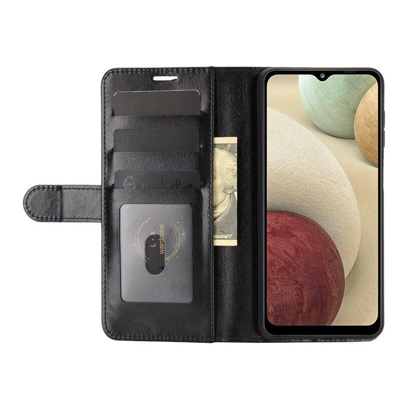 Flip Case Für Samsung Galaxy M12 / A12 Ultra-kunstleder