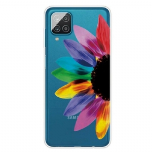 Hülle Für Samsung Galaxy M12 / A12 Bunte Blume