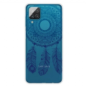 Hülle Für Samsung Galaxy M12 / A12 Einzelnes Blumenmandala