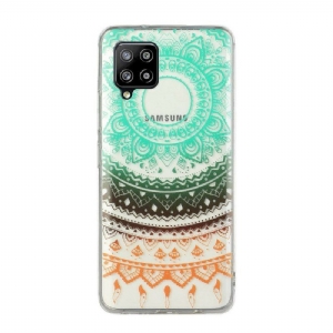 Hülle Für Samsung Galaxy M12 / A12 Nahtlose Blumen-mandala