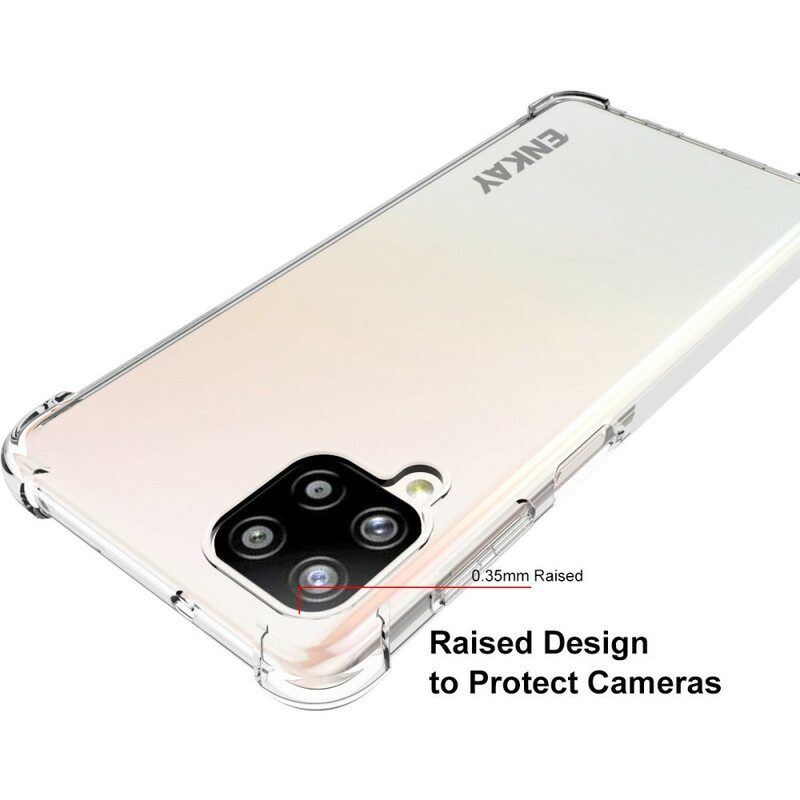 Hülle Für Samsung Galaxy M12 / A12 Transparentes Enkay