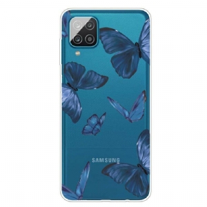 Hülle Für Samsung Galaxy M12 / A12 Wilde Schmetterlinge