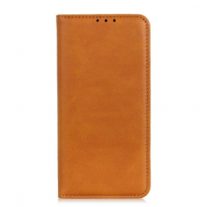 Schutzhülle Für Samsung Galaxy M12 / A12 Flip Case Spaltleder