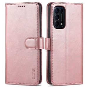 Flip Case Für Oppo Find X3 Lite Azns-süße