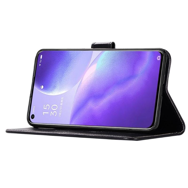 Flip Case Für Oppo Find X3 Lite Traumfänger-eule