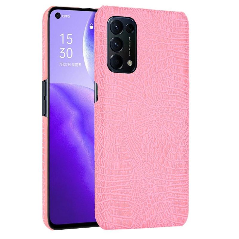 Hülle Für Oppo Find X3 Lite Croc Skin-effekt