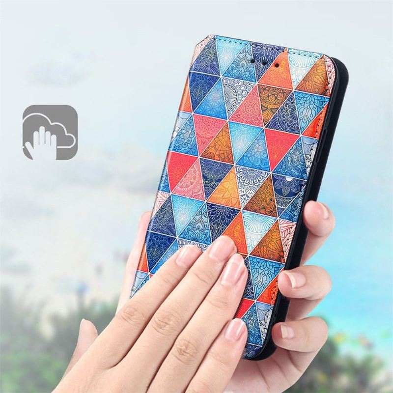 Flip Case Für Sony Xperia 5 III Mandala-kaleidoskop