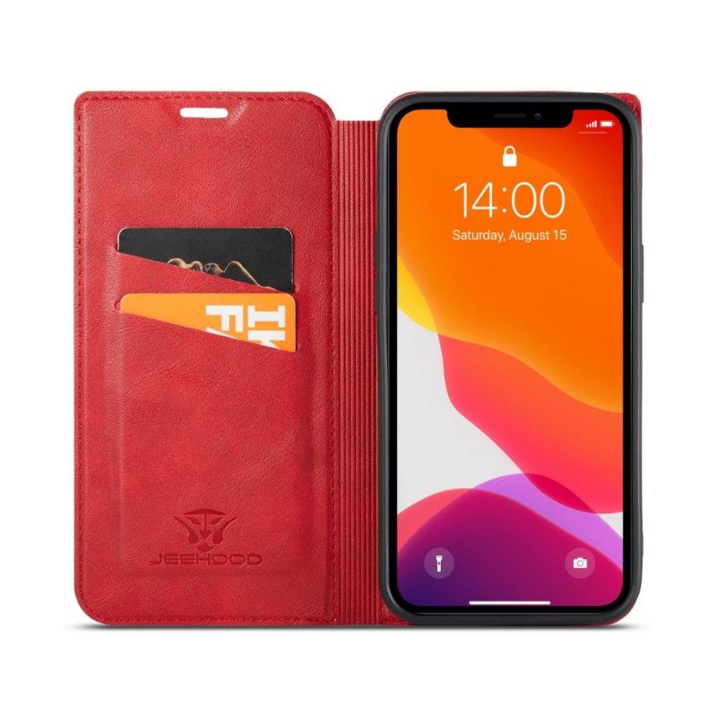 Case Für iPhone 12 / 12 Pro Anti-Sturz Flip Case Kunstledernähte