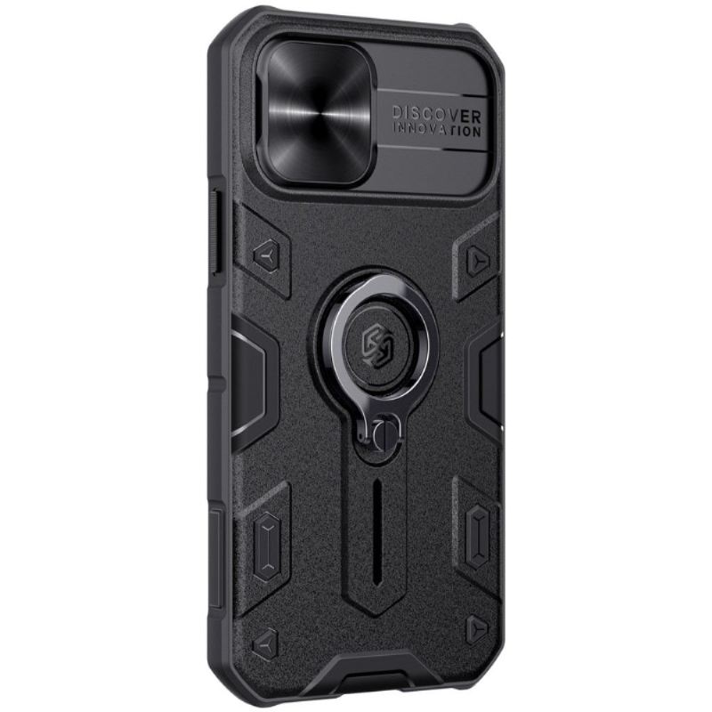 Handyhülle Für iPhone 12 / 12 Pro Armor Case Mit Objektivabdeckung