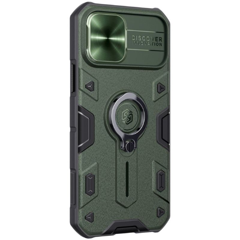 Handyhülle Für iPhone 12 / 12 Pro Armor Case Mit Objektivabdeckung