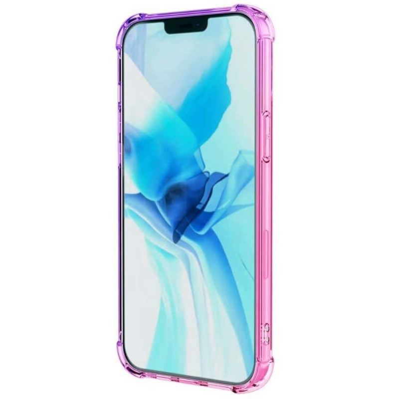 Hülle Für iPhone 12 / 12 Pro Transparent Zweifarbig