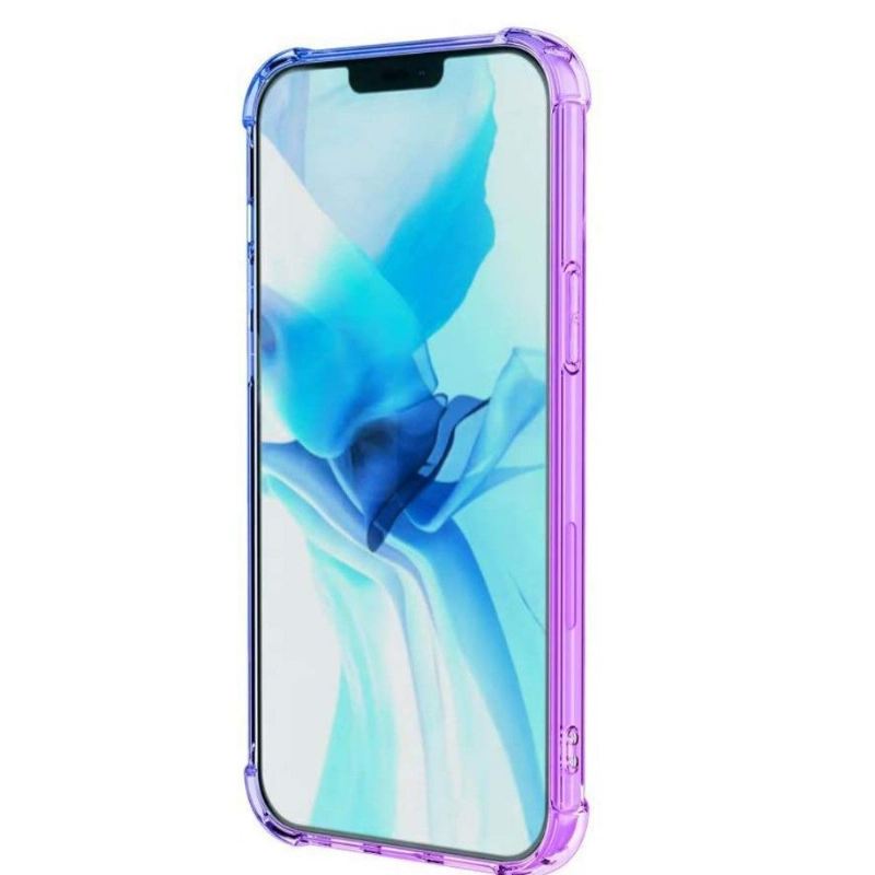 Hülle Für iPhone 12 / 12 Pro Transparent Zweifarbig