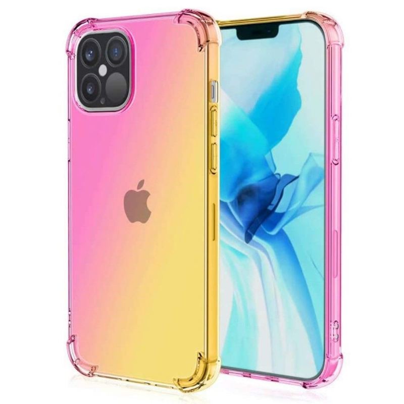 Hülle Für iPhone 12 / 12 Pro Transparent Zweifarbig