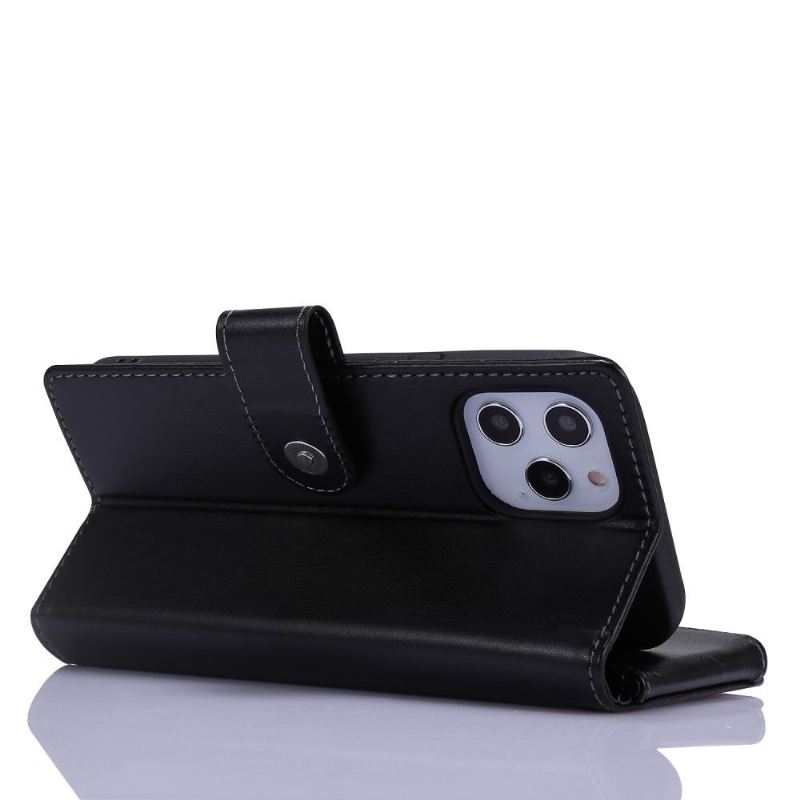 Lederhüllen Für iPhone 12 / 12 Pro Flip Case Premium-folio-cover